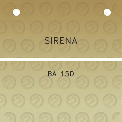 sirena-ba-15d