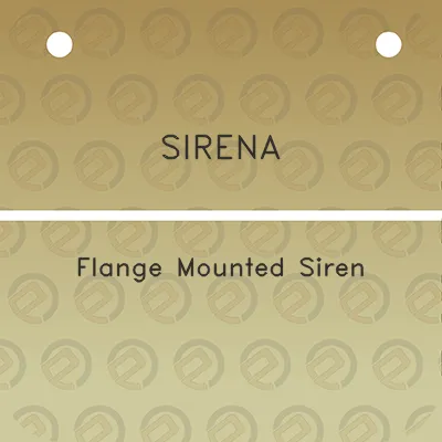 sirena-flange-mounted-siren