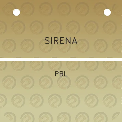 sirena-pbl