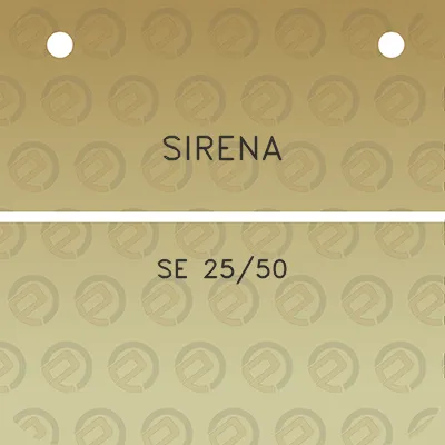 sirena-se-2550