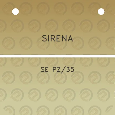 sirena-se-pz35