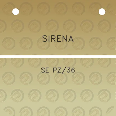 sirena-se-pz36