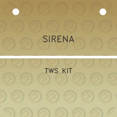 sirena-tws-kit