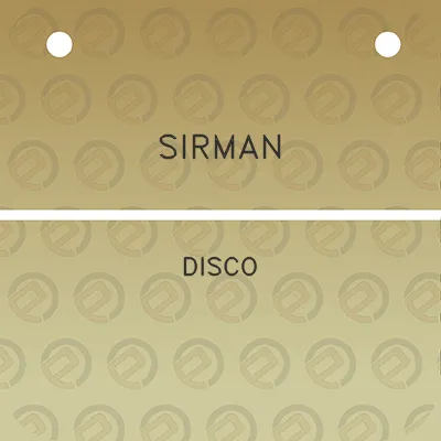 sirman-disco