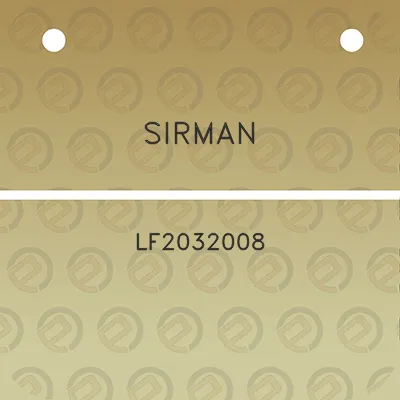 sirman-lf2032008