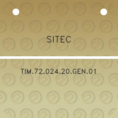 sitec-tim7202420gen01