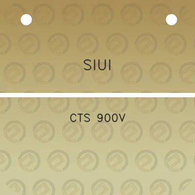 siui-cts-900v