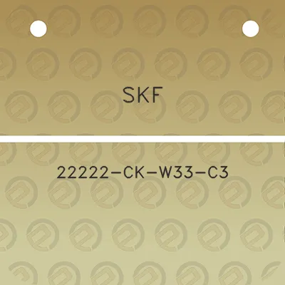 skf-22222-ck-w33-c3