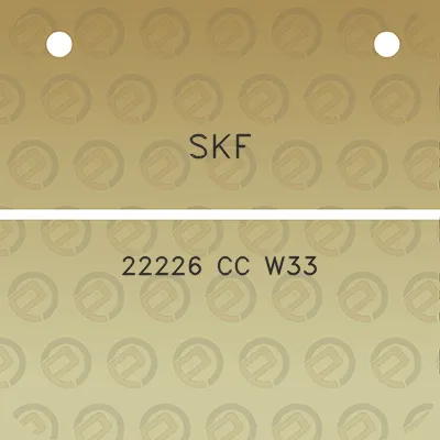 skf-22226-cc-w33