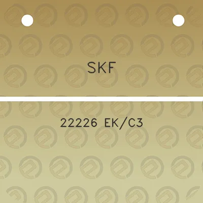 skf-22226-ekc3