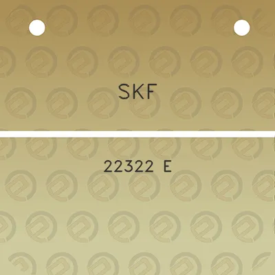 skf-22322-e