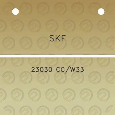 skf-23030-ccw33