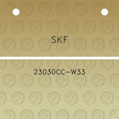 skf-23030cc-w33