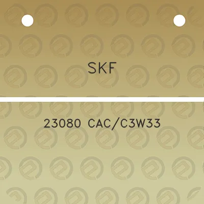 skf-23080-cacc3w33