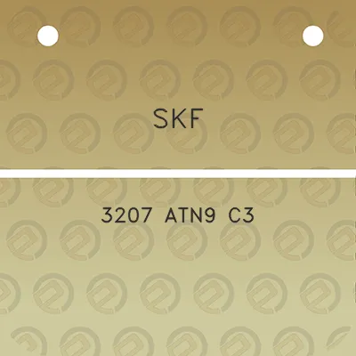 skf-3207-atn9-c3