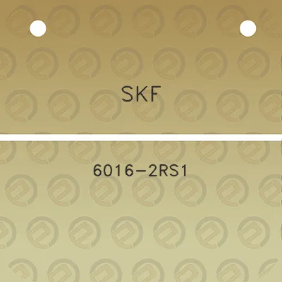 skf-6016-2rs1