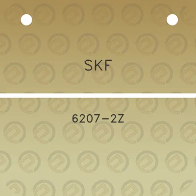 skf-6207-2z