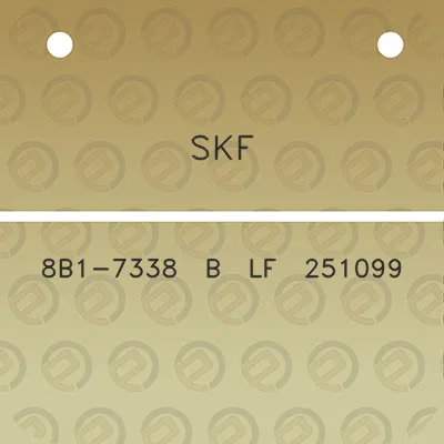 skf-8b1-7338-b-lf-251099