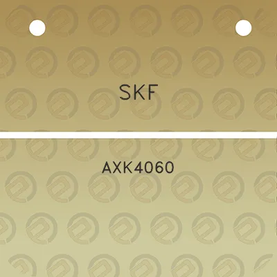 skf-axk4060