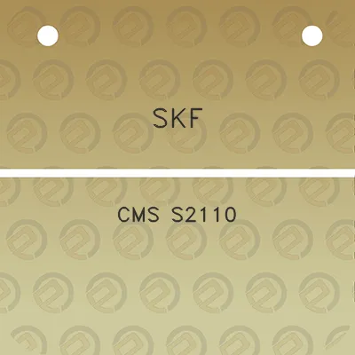 skf-cms-s2110