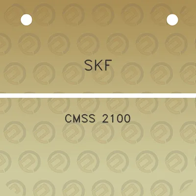 skf-cmss-2100