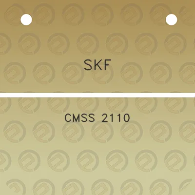 skf-cmss-2110