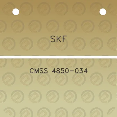 skf-cmss-4850-034