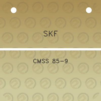 skf-cmss-85-9