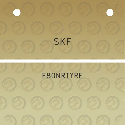 skf-f80nrtyre