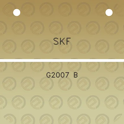 skf-g2007-b