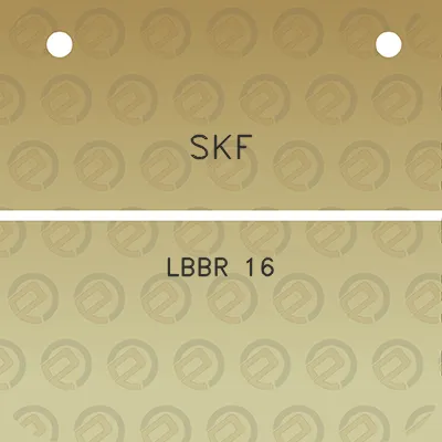 skf-lbbr-16