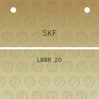 skf-lbbr-20