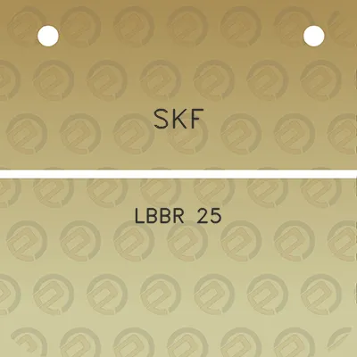 skf-lbbr-25