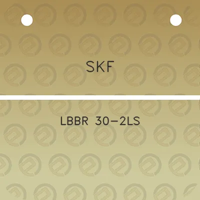 skf-lbbr-30-2ls