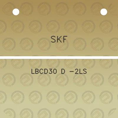 skf-lbcd30-d-2ls