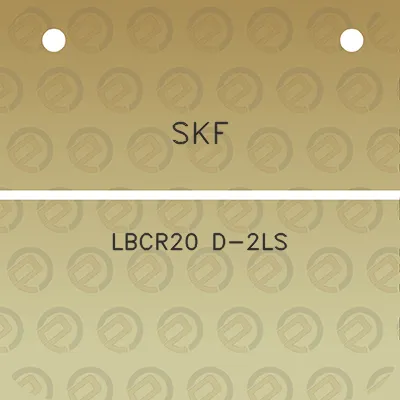 skf-lbcr20-d-2ls