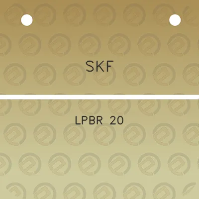 skf-lpbr-20