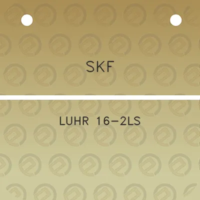 skf-luhr-16-2ls