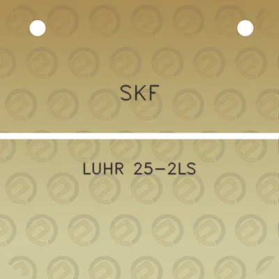 skf-luhr-25-2ls