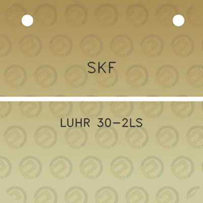 skf-luhr-30-2ls