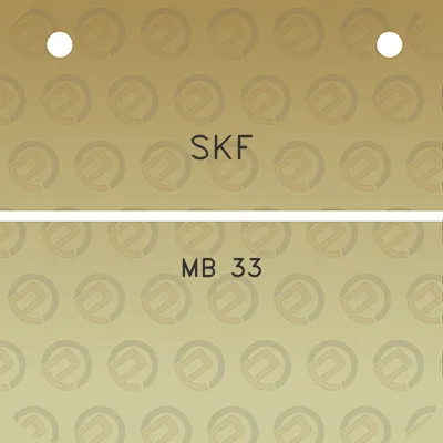 skf-mb-33