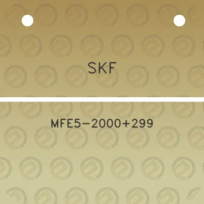 skf-mfe5-2000299