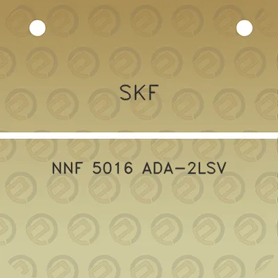 skf-nnf-5016-ada-2lsv