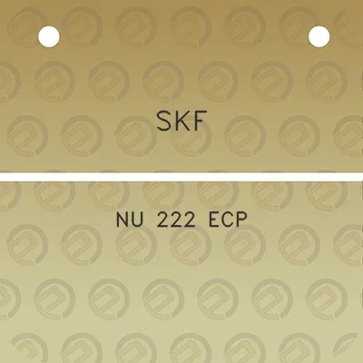 skf-nu-222-ecp