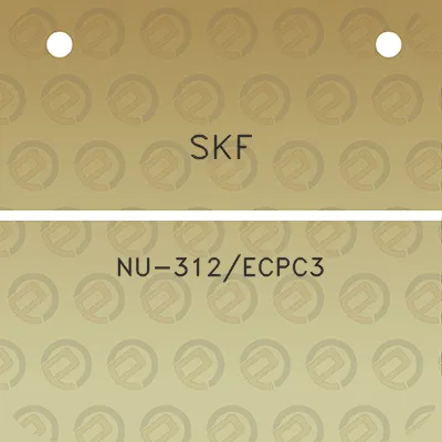 skf-nu-312ecpc3