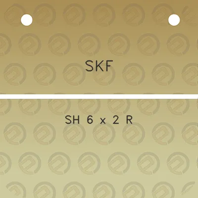 skf-sh-6-x-2-r