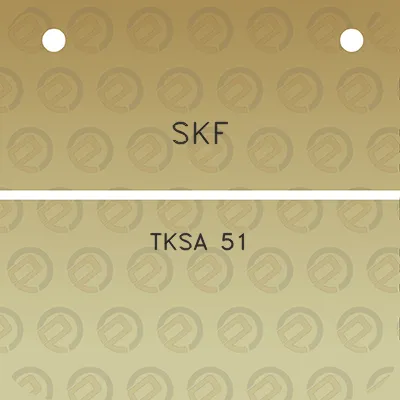 skf-tksa-51