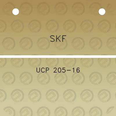 skf-ucp-205-16