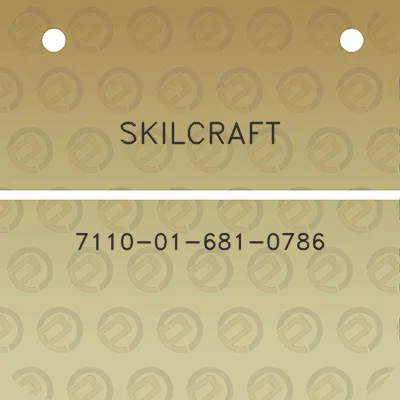 skilcraft-7110-01-681-0786