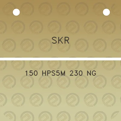 skr-150-hps5m-230-ng